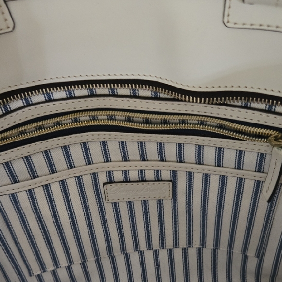 Dooney & Bourke Cream Tote with Classic Design - Picture 2 of 12